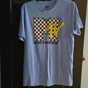 MTV Blue Graphic T-Shirt